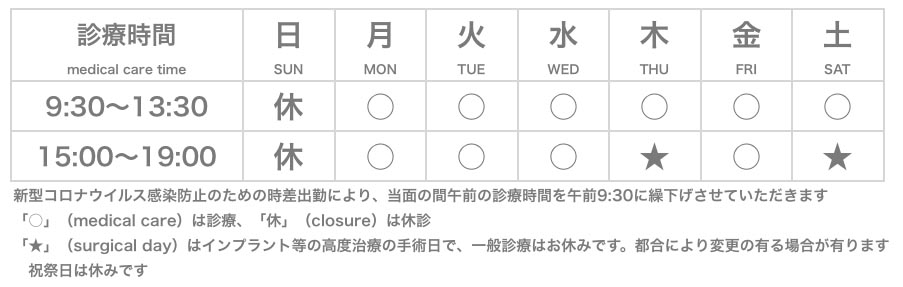 診療日